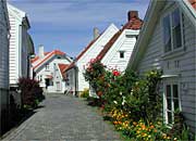 a quiet part of gamle Stavanger