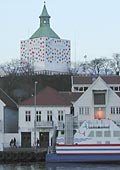 Valberg tower as a ine box, with Sorensens restaurant beneath