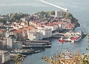 busy harbours around Bergen
