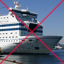There is now no ferry service between Norway and England